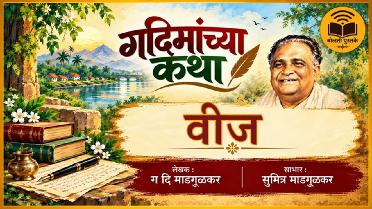 वीज : ग दि माडगूळकर :@kathaaras @bolti_pustake @ एक हृदयस्पर्शी कथा