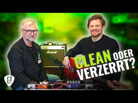 Gitarren Verzerrer richtig einsetzen | Clean oder Verzerrter Amp?