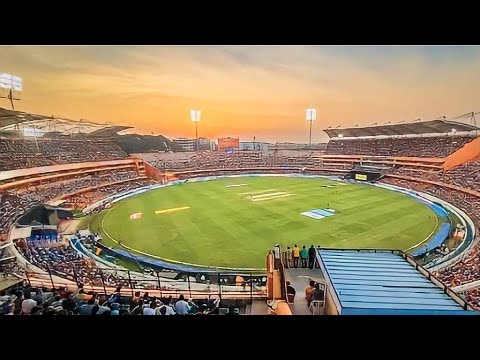 New look at Rajiv Gandhi international cricket stadium | in Hyderabad @mastermindeducation