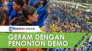 Geram dengan Para Penonton Demo di Depan DPR, Awkarin Mereka Bukan Sirkus