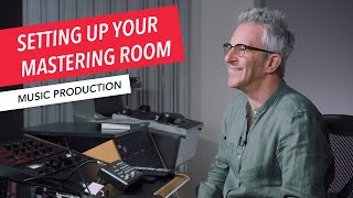 Audio Mastering Room Set-Up | Recording Studio | Monitors | Berklee Online | Jonathan Wyner