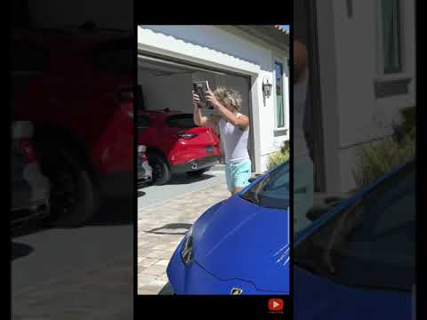 Scratching Lamborghini Prank #shorts