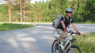 preview picture of video 'Savonlinna cycling tour (cyklar i Savonlinna)'