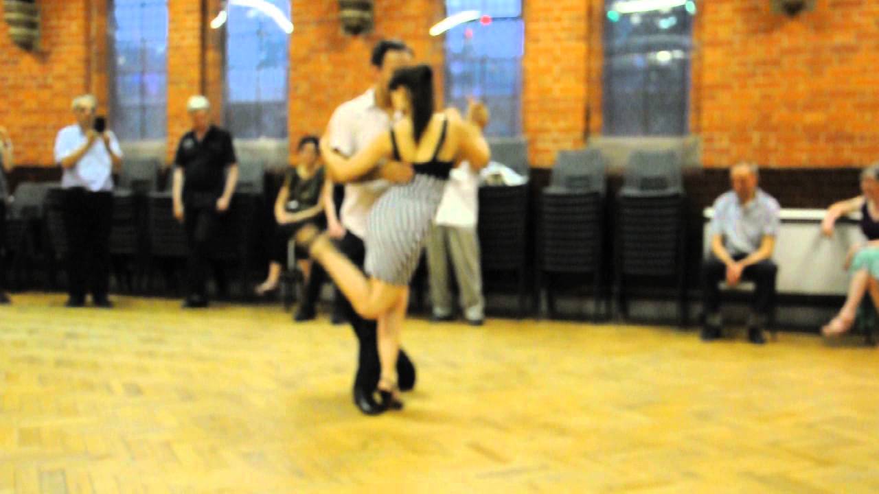 Classes with Jose Manrique and Natalia Pombo at Reading Tango Club July 2015