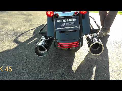 S&S MK45 Slip Ons with Stock Headers VS. Aftermarket Headers (NO CAT)