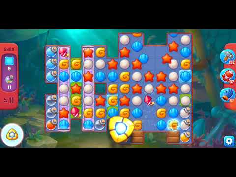 Fishdom. 5890 hard level no boosters and diamonds