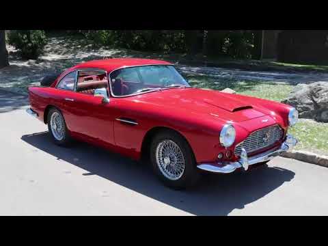 1963 Aston Martin DB4 Series V Sports Saloon LHD Matching Numbers