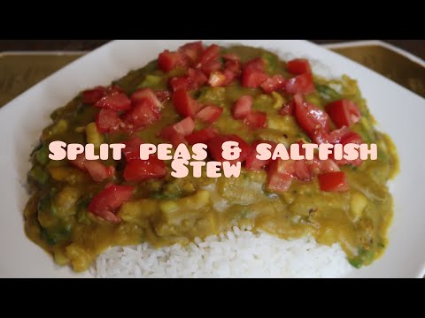 Debbie's Split peas & Saltfish Stew