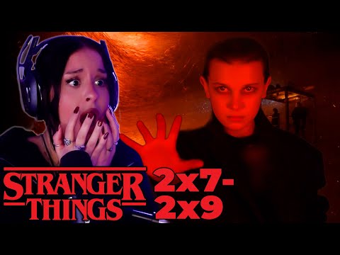 Binge Watching 'STRANGER THINGS' Season 2x7 - 2x9 | FIRST TIME WATCHING | REACTION | NETFLIX