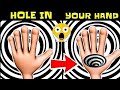 WoW Hole in Hand ✋|Cool Illusion that will blow your mind |Eye Trick - AliFromYT WoW Hole in Hand ✋|Cool Illusion that will blow your mind |Eye Trick