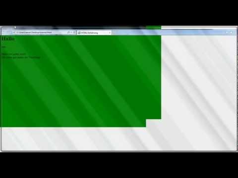 HTML Einführung Teil1 - Grundlagen
