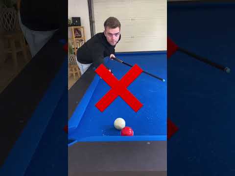 This is a FOUL every beginner makes in pool! ❌ knowing this, will win you more games! ✅ #billiards