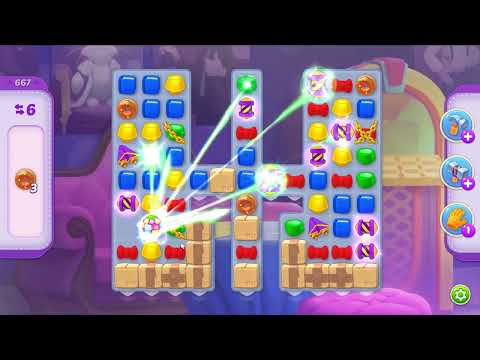 Homescapes level 667 - 15 Moves - No Boosters