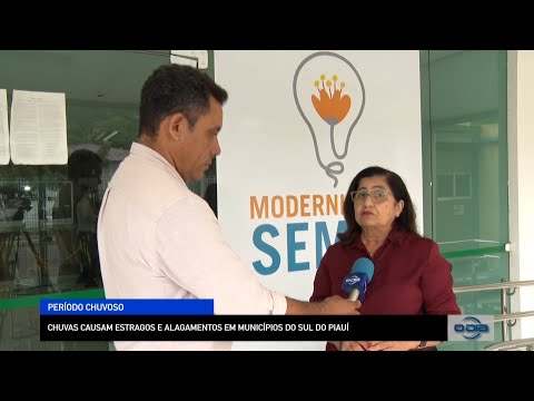 Chuvas causam estragos e alagamentos em municípios do sul do Piauí 04 11 2022