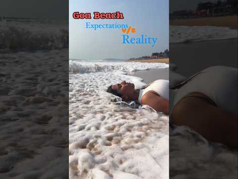 Goa Beach Expectations Vs Reality | Goa Beach Fun Videos | Comedy Videos #goa #beachfun #trending