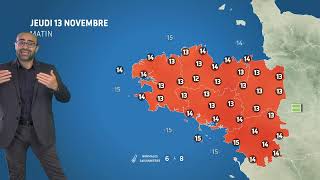 Illustration de l'actualité La météo de votre jeudi 13 novembre 2025