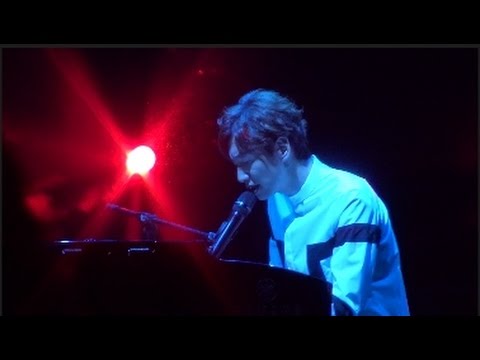 20141004 Running Man Fanmeeting in HK - Lee Kwang Soo piano solo (보고싶다)