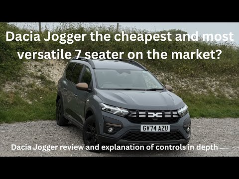 The Dacia Jogger review and explanation of controls
