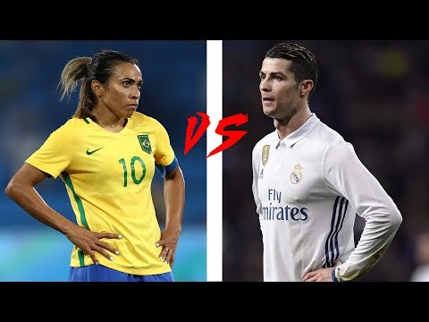 Cristiano Ronaldo VS Marta Da Silva