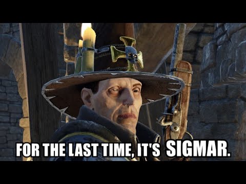For the last time, it's SIGMAR.
