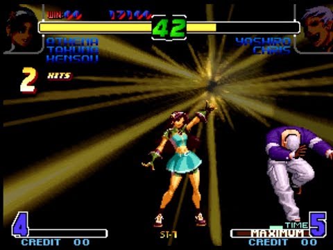 KOF 2005 - EX Athena Vs Orochi Team