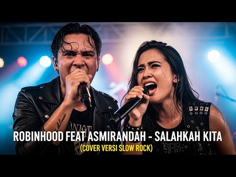 ROBINHOOD FEAT ASMIRANDAH - SALAHKAH KITA | COVER VERSI SLOW ROCK
