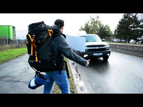 #HikeToRX - RallycrossRX driver Andreas Bakkerud hitchhikes from Norway to Germany