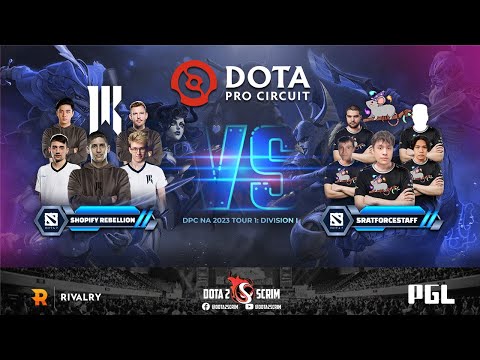 Shopify Rebellion vs 5RATFORCESTAFF - DPC NA 2023 Tour 1: Division I - Game Highlights - BO3