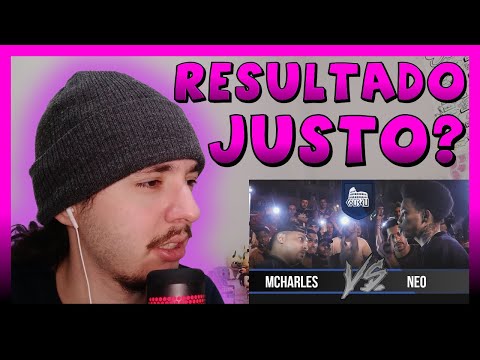 MCHARLES (CE) X NEO - SEMI FINAL - BATALHA DO COLISEU - EDIÇÃO 83 | REACT BAUEB