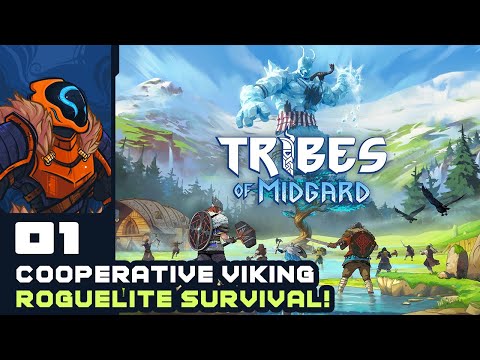 Cooperative Viking Roguelite Survival - Let's Play Tribes Of Midgard - Part 1