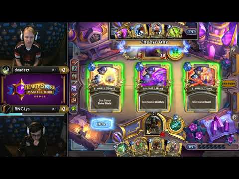 deads17 vs RNGLys - Round 10 - Hearthstone Masters Tour Seoul