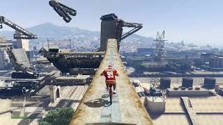 gta 5 race -BMX. Crazy autobus by spakazivar