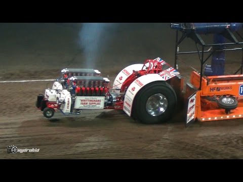 Snoopy IV (GB) - Twin Roll's Royce Griffon Unlimited @ European Superpull Ahoy Rotterdam 2016