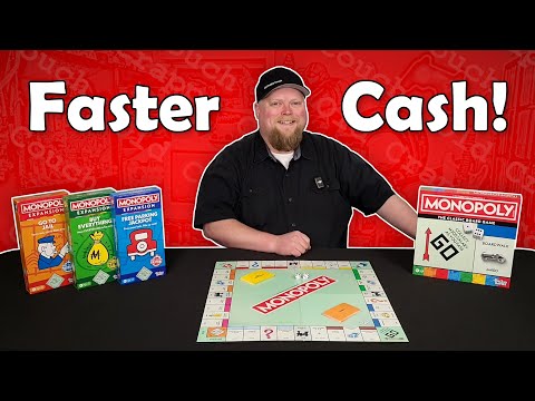 Monopoly 2025 Expansions! - Board Game Review - Free Parking Jackpot, Go To Jail, & Buy Everything!