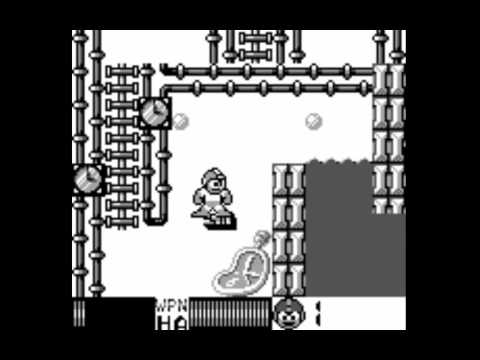 Mega Man II 2 Game Boy / Rockman World 2 screen wrap