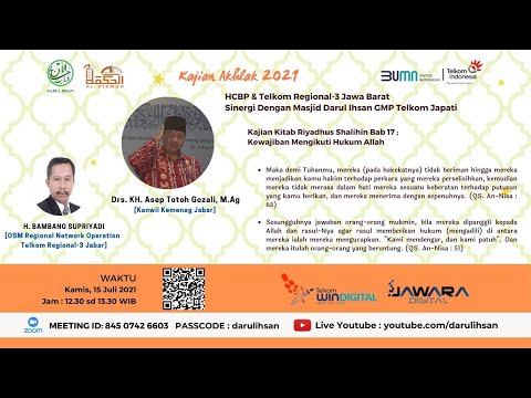 Kajian Kitab Riyadhus Shalihin Bab 17 : Kewajiban Mengikuti Hukum Allah