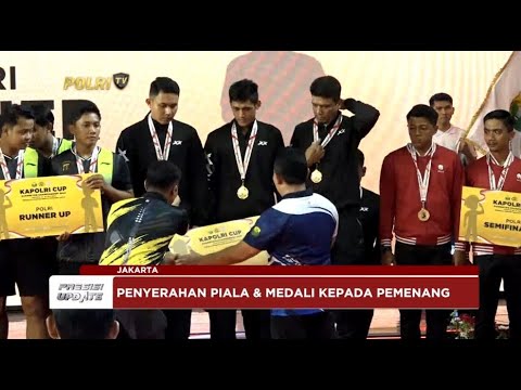 PRESISI UPDATE : KAPOLRI SERAHKAN PIALA &amp; MEDALI KAPOLRI CUP BADMINTON CHAMPIONSHIP 2024 27/07/24