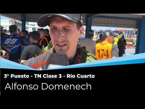 TN | DOMENECH batalló y terminó TERCERO en RÍO CUARTO