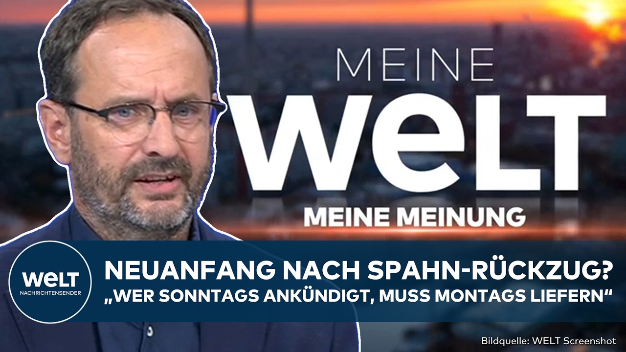 MEINE MEINUNG: Nutzt Merz die Chance? Rückzug von Spahn könnte Neuanfang sein