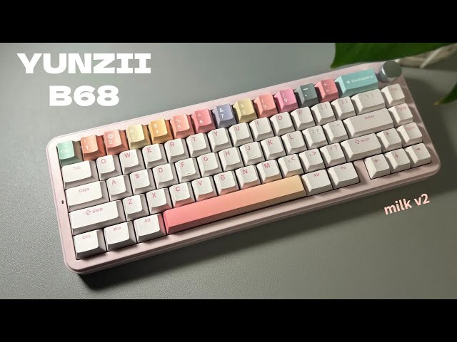 YUNZII B68 Wireless Mechanical Keyboard – YUNZII KEYBOARD YUNZII B68 Wireless Mechanical Keyboard – YUNZII KEYBOARD