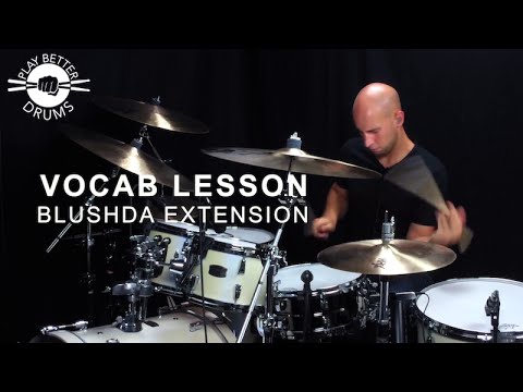 'Blushda' Lick Ideas /// Play Better Drums w/ Louie Palmer