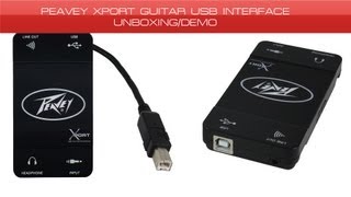 Video thumbnail for Unboxing/Demo|Peavey XPort USB Guitar Interface by Legendary Music