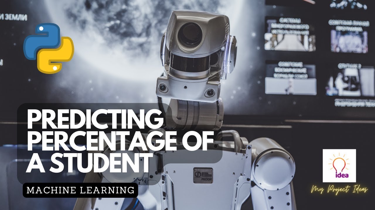 Machine Learning Model To Predict Percentage Of Students | Python Project