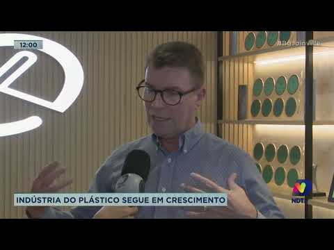 Indústria de plástico segue em crescimento – Fonte: Balanço Geral Joinville