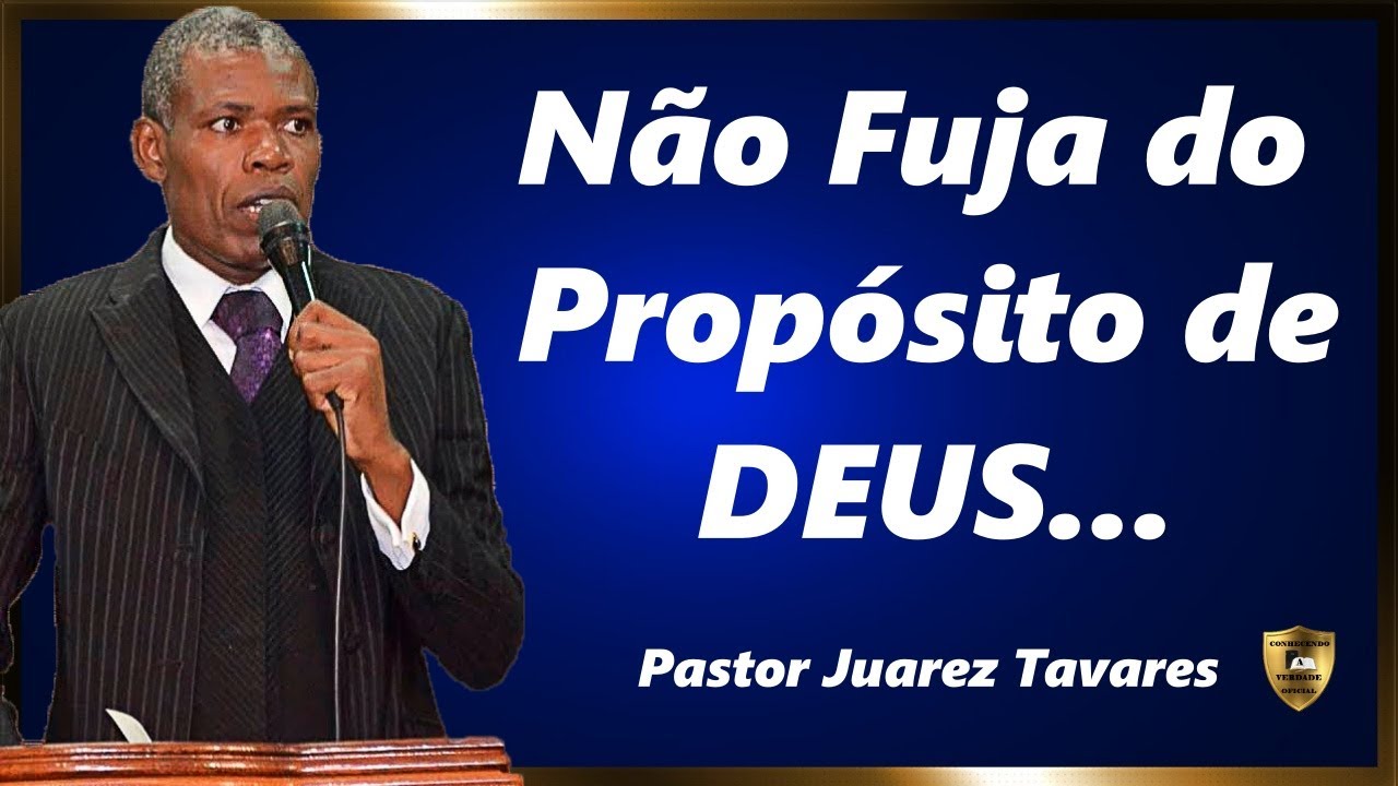 🔵 Pastor Juarez Tavares 🔥 Aceite o Propósito de DEUS