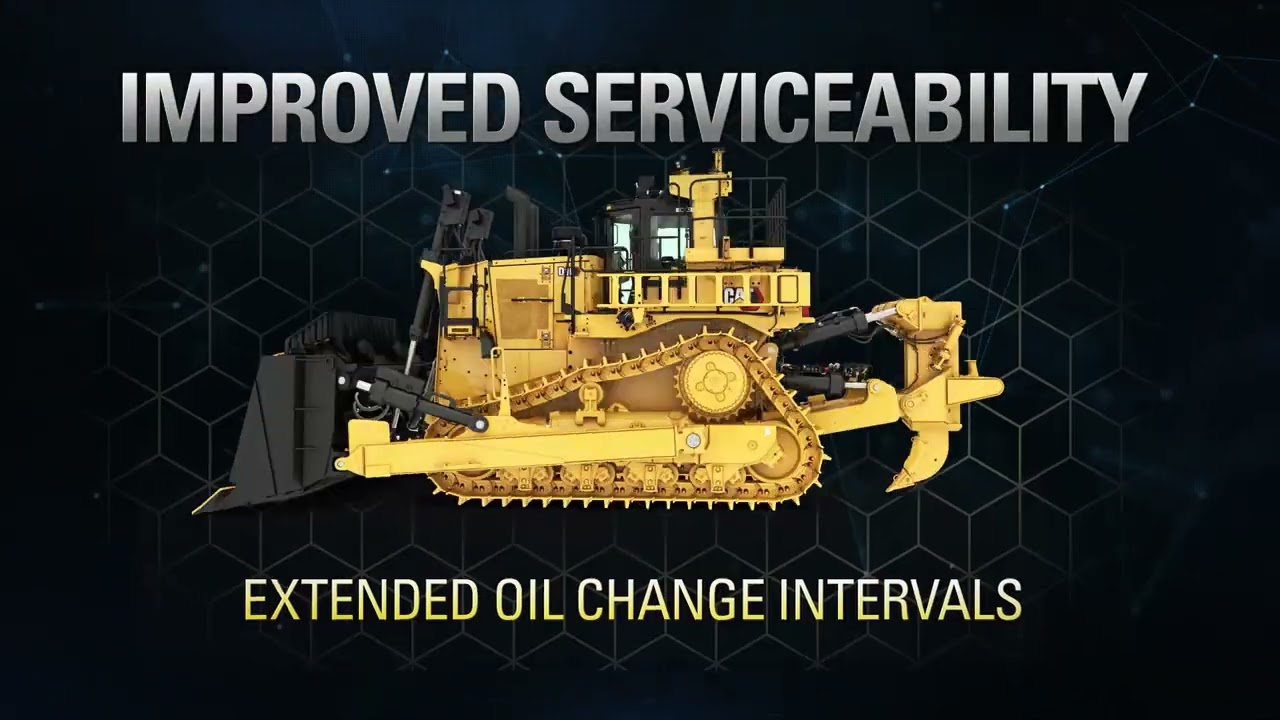 Cat® D10 推土机外形概览视频