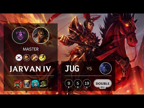 Jarvan IV Jungle vs Rek'Sai - KR Master Patch 10.13