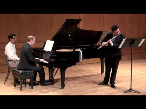 Enrico Sartori, flute, performs Copland 