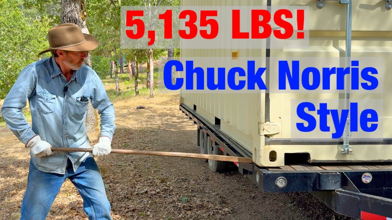 He Can Load & Unload Shipping Containers By Hand