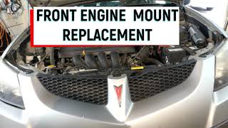 2003 Pontiac vibe /Toyota Matrix Front Engine Mount Replacement